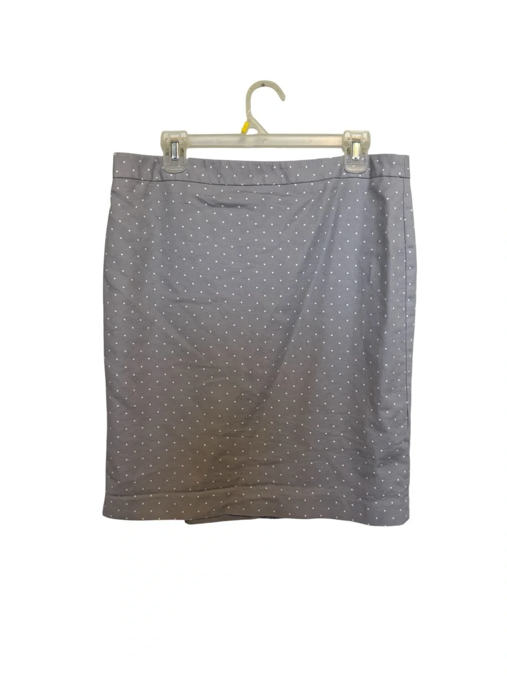 Liz Claiborne Gray Polka Dot Pencil Skirt